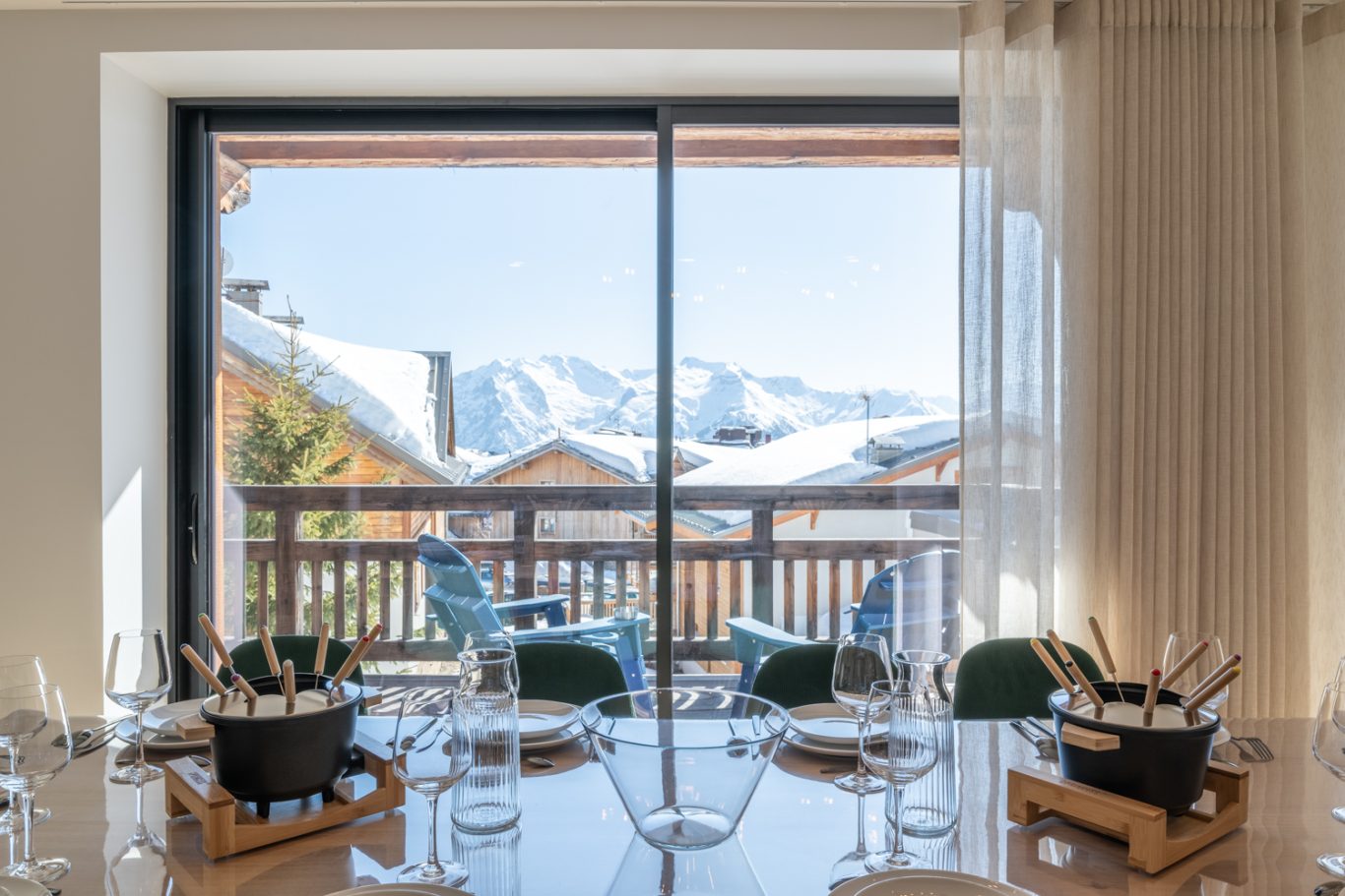 vue de la salle à manger Equinoxe 10